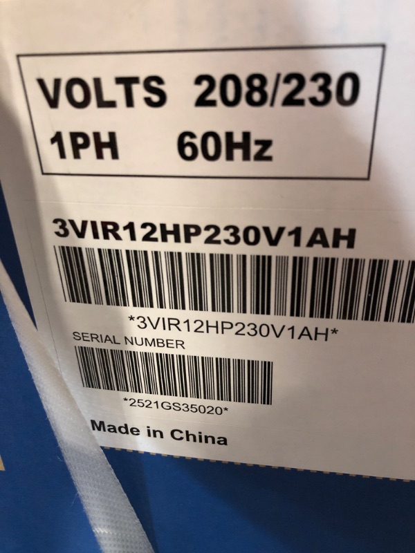 Photo 1 of ***FACTORY SEALED***Gree - 3VIR12HP230V1AH - 12K 230V Indoor Unit