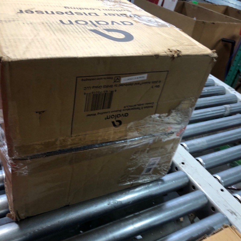Photo 1 of ***FOR PARTS ONLY - MAJOR DAMAGE - SEE COMMENTS***
Avalon Bottom Loading Water Cooler Water Dispenser with BioGuard- 3 Temperature Settings - Hot, Cold & Room Water, Durable Stainless Steel Construction, Anti-Microbial Coating- UL Listed