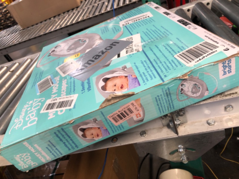 Photo 1 of *** FACTORY SEALED - OPENED FOR INSPECTION ***
Bright Starts Mickey Mouse Comfy Disney Baby Bouncer in Cloudscapes Includes -Toy Bar with 3 Cute Toys, Plays 7 Soothing Melodies w/Auto Shut-Off, Age 0-6 Months