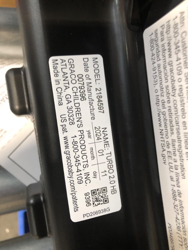Photo 1 of *** OPENED FOR INSPECTION***
Graco TurboBooster 2.0 Highback Booster Car Seat, Freya