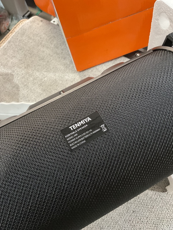 Photo 1 of (Used)(wont hold charge)Bluetooth Speaker, 30W Portable Bluetooth Boombox with Subwoofer, FM Radio, RGB Colorful Lights, EQ, Stereo Sound, Booming Bass