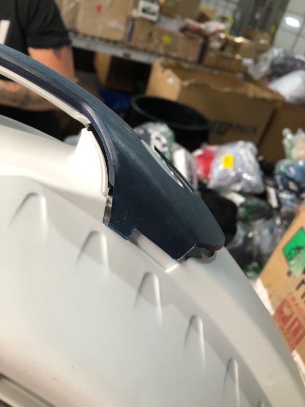 Photo 1 of *** - MAJOR DAMAGE - SEE COMMENTS***
Lasko Wind Machine Air Circulator Floor Fan, 3 Speeds, Pivoting Head for Large Spaces, 20", 3300, White White Fan