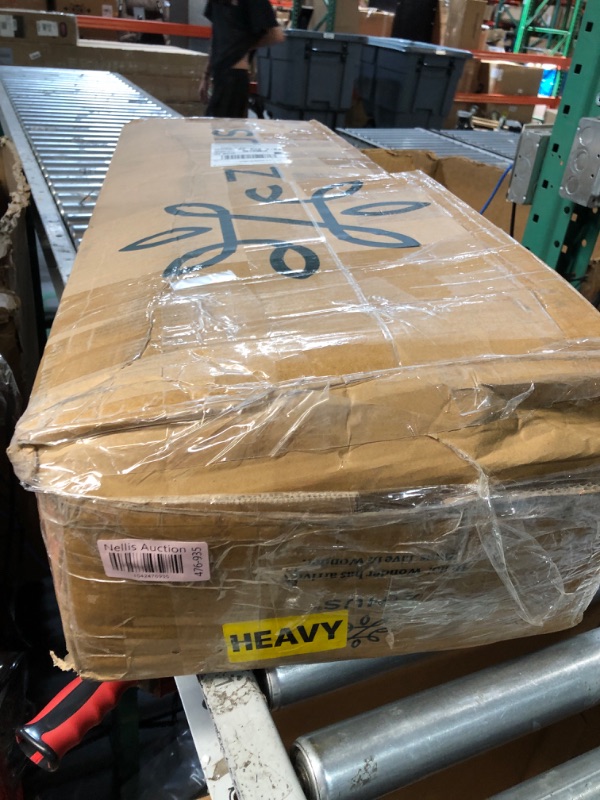 Photo 1 of (Used)(unknown i complete)ZINUS 7 Inch Metal Smart Box Spring with Quick Assembly, Mattress Foundation, Strong Metal Frame