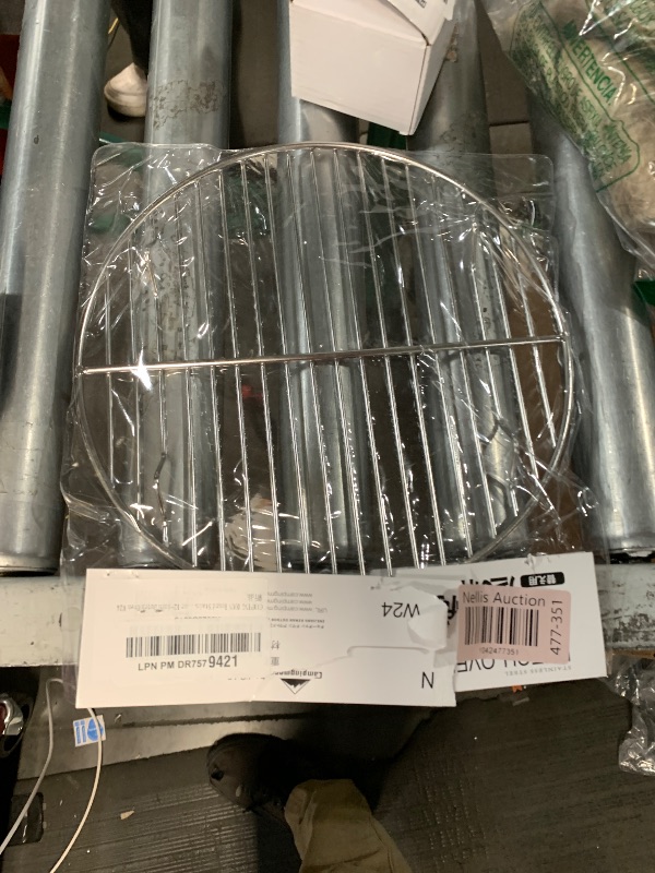 Photo 1 of CAMPINGMOON Round Cooling Rack Roasting Rack for Baking Stainless Steel W24 Diameter ?9.5inch/?24cm