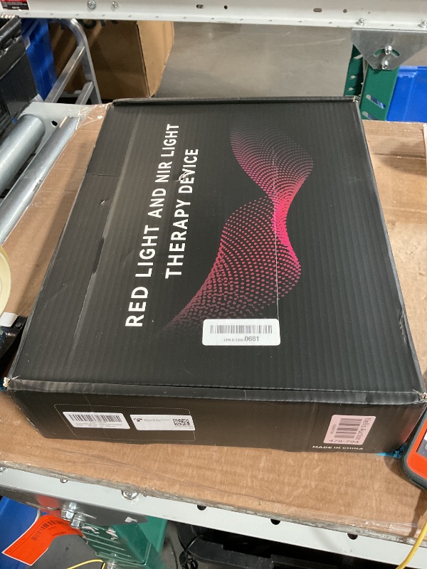 Photo 1 of Red Light Therapy for Face and Body, Red Infrared Light Therapy Lamp with Stand Led 660nm Red Light-Therapy& 850nm Infrared Light Device for Body