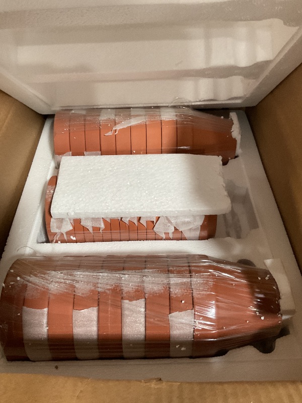 Photo 1 of [17 Pack] 4" Planter Nursery Pots Terracotta Pot with Saucer Clay Pots Clay Ceramic Pottery Cactus Pots Flower Pots Succulent Pots Nursery Pots Garden Pots Terra Cotta Pots Planter Pots (4")
