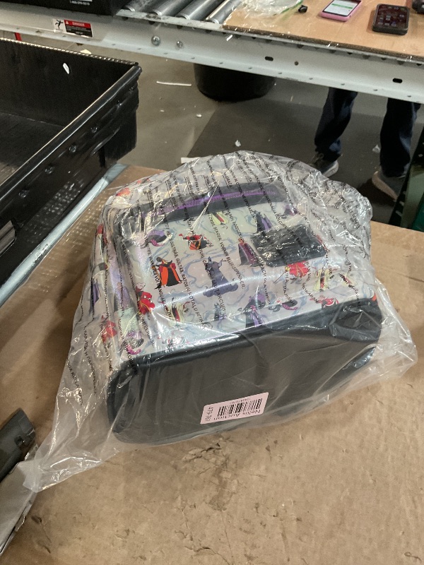 Photo 1 of Loungefly Disney Villains Iridescent Mini Backpack