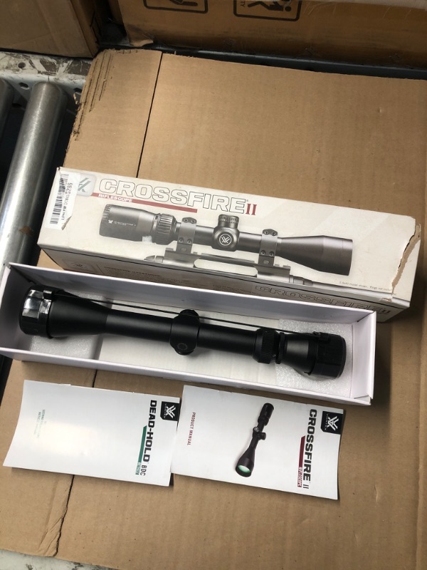 Photo 1 of Vortex Optics Crossfire II Dead Hold BDC Reticle Riflescope, 3-9x40, Black (CF2-31007)