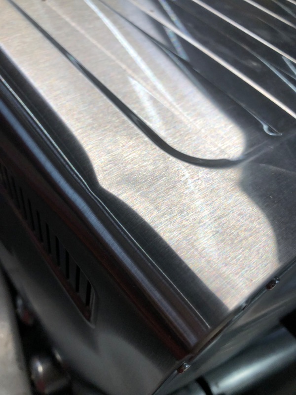 Photo 1 of ***DAMAGED - DENTED - SEE PICTURES - LIKELY MISSING PARTS - UNABLE TO TEST***
Breville BOV950BSS Joule Smart Oven Air Fryer Pro Countertop Oven, Brushed Stainless Steel