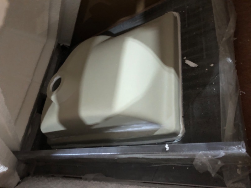 Photo 1 of ***PARTS ONLY***LOCALAND 30" x 22" Vanity Top with Sink in Lauren Black Gold,Sintered Stone Vanity Sink Top with Ceramic Undermount Sink & Backsplash,30 inch Vanity Countertop with 8 Inch Faucet Hole