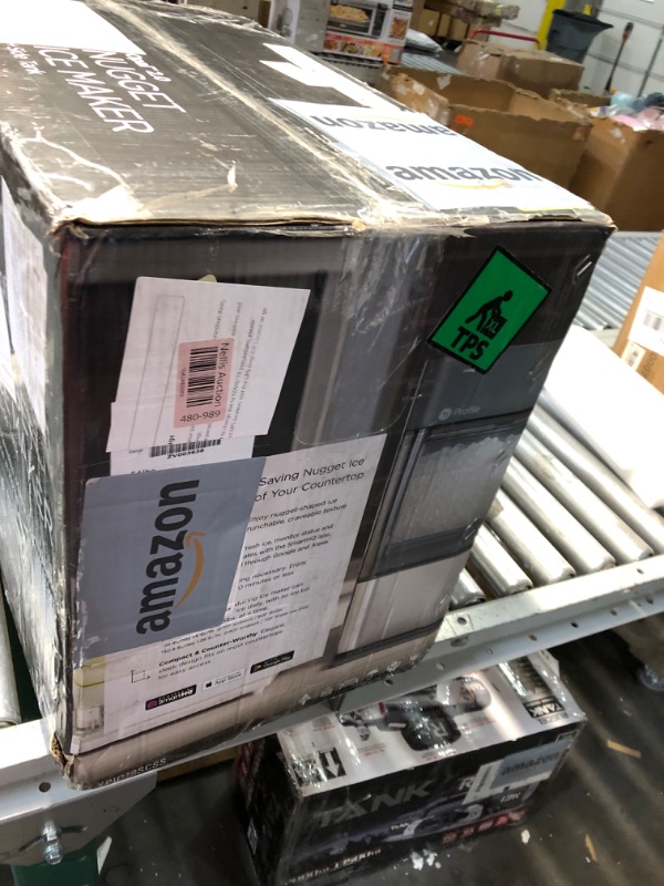 Photo 1 of ***USED - DIRTY - POWERS ON - UNABLE TO TEST FURTHER - SEE PICTURES***
GE Profile Opal 2.0 | Countertop Nugget Ice Maker with Side Tank | Ice Machine with WiFi Connectivity | Smart Home Kitchen Essentials | Stainless Steel