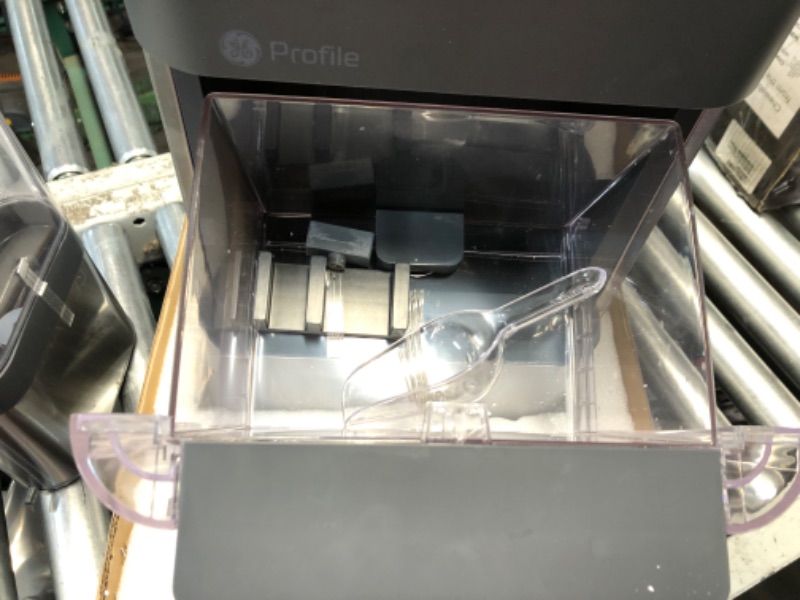 Photo 1 of ***USED - DIRTY - POWERS ON - UNABLE TO TEST FURTHER - SEE PICTURES***
GE Profile Opal 2.0 | Countertop Nugget Ice Maker with Side Tank | Ice Machine with WiFi Connectivity | Smart Home Kitchen Essentials | Stainless Steel