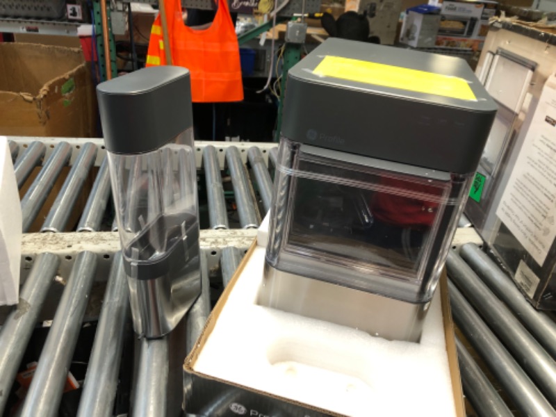 Photo 1 of ***USED - DIRTY - POWERS ON - UNABLE TO TEST FURTHER - SEE PICTURES***
GE Profile Opal 2.0 | Countertop Nugget Ice Maker with Side Tank | Ice Machine with WiFi Connectivity | Smart Home Kitchen Essentials | Stainless Steel