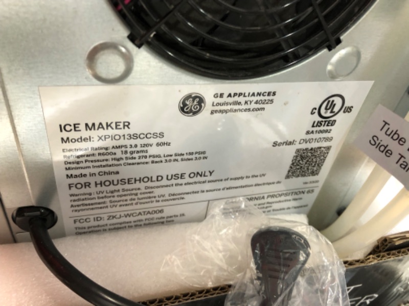 Photo 1 of ***USED - DIRTY - POWERS ON - UNABLE TO TEST FURTHER - SEE PICTURES***
GE Profile Opal 2.0 | Countertop Nugget Ice Maker with Side Tank | Ice Machine with WiFi Connectivity | Smart Home Kitchen Essentials | Stainless Steel