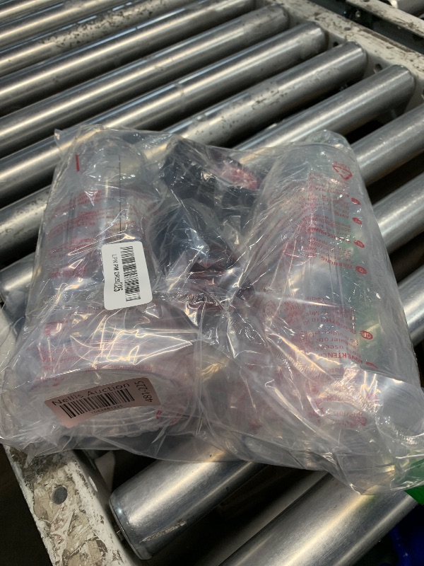 Photo 1 of (USED/FAIR) (BAGGED) Blender Cups Replacement Parts for Ninja, 32oz Cups with Sip & Seal Lids,Compatible with Ninja Auto IQ Blender BL450 BL480 BL642 BL680 BN801 BN701 SS401 SS151