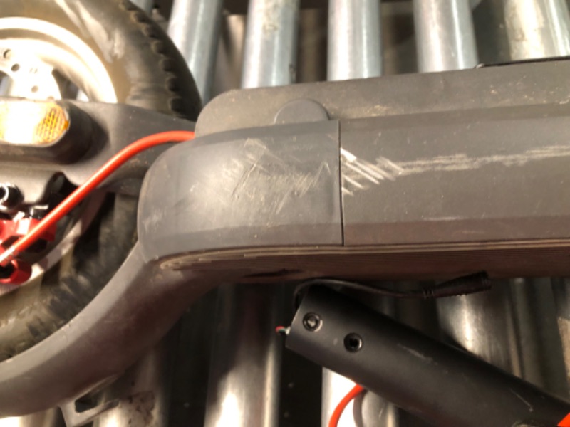 Photo 1 of (Used)(sold for parts/repair)5TH Wheel V40 PRO Electric Scooters, 48V 800W Peak Motor & 20 MPH, 24.9 Miles Range, 10" Solid Tires, Front-N-Rear Suspension and Ambient Light