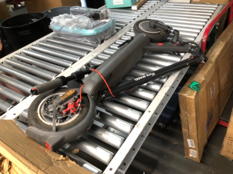 Photo 1 of (Used)(sold for parts/repair)5TH Wheel V40 PRO Electric Scooters, 48V 800W Peak Motor & 20 MPH, 24.9 Miles Range, 10" Solid Tires, Front-N-Rear Suspension and Ambient Light