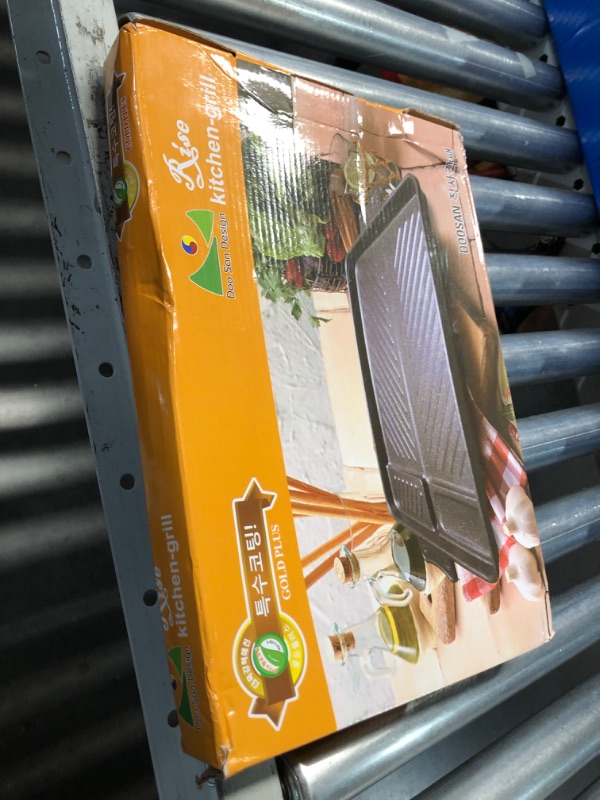 Photo 1 of *****USED*****CHYIR Korean-Style Non-Stick Smokeless Rectangular Grill Pan Baking Tray Barbecue Plate for Indoor Outdoor BBQ