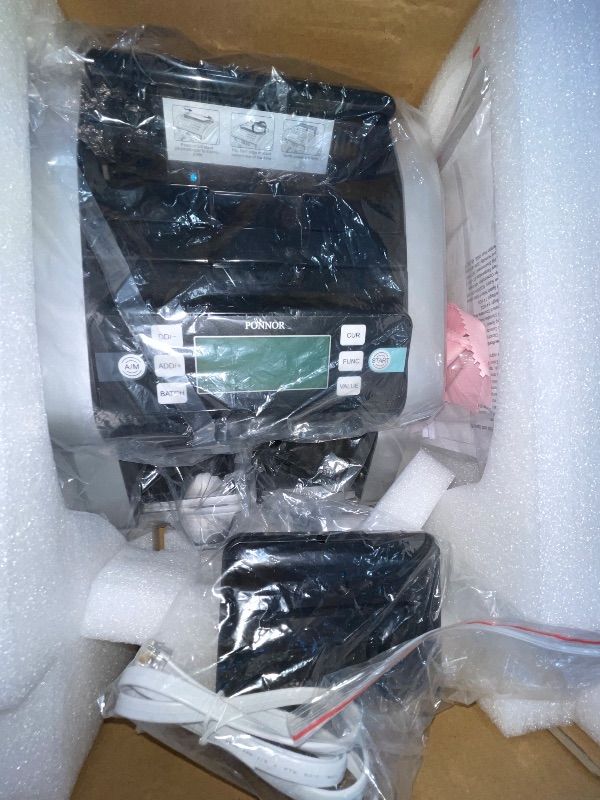 Photo 1 of [Upgrade] 2025 YICHOING Mixed Denomination Money Counter Machine, Value Counting, UV/MG/IR/DD Counterfeit Detection, 3.5" TFT Display Cash Counting Machine, Printer Enabled Bill Counter for Business