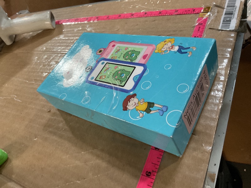 Photo 1 of *USED FOR PARTS OR REPAIR*FKATEEN Kids Smart Phone with Flip Camera - Christmas & Birthday Gifts for Girls & Boys Ages 3-12, Mobile Phone with MP3, WiFi, AR Zoo & Puzzle Games - Blue