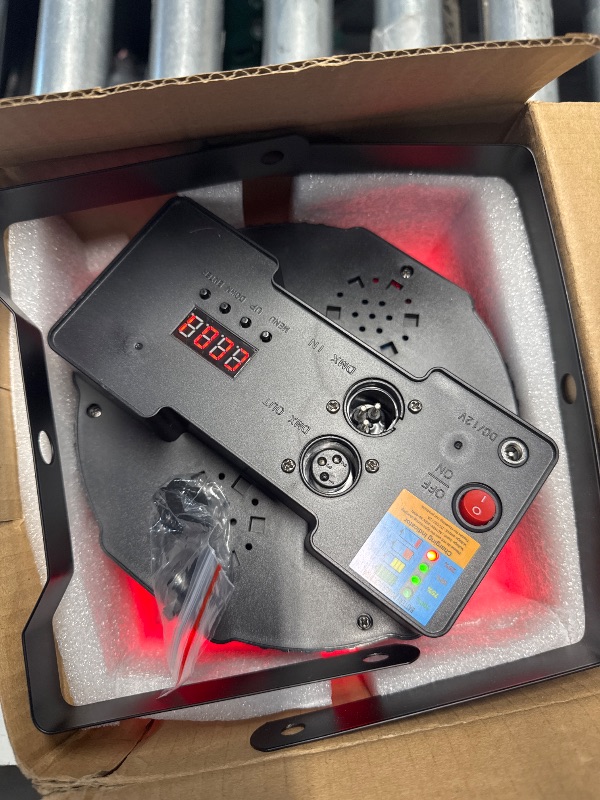 Photo 1 of (POWER TESTED) Rechargeable Par Lights 36W RGB Battery Powered, Wireless LED Par Lights DJ Uplights Sound Activated Remote Control for Wedding Events Club Party Church Stage Lighting