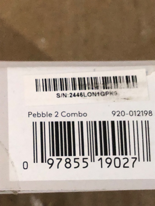 Photo 1 of Logitech Pebble 2 Combo, Wireless Keyboard and Mouse, Quiet and Portable, Customizable, Logi Bolt, Bluetooth, Easy-Switch for Windows, macOS, iPadOS, Chrome - Tonal White