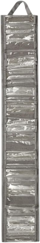Photo 1 of ***STOCK PHOTO REFERENCE ONLY***Single-Sided Creative Vinyl Roll Door Hanging Bag, Compartment Transparent Roll Storage Bag Kitchen Storage