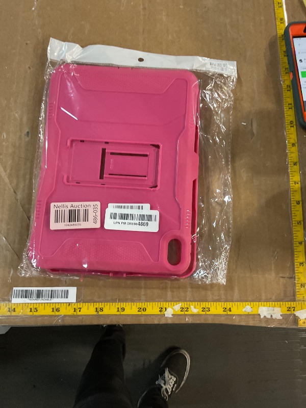 Photo 1 of ***(MISSING PARTS)***
CCMAO Case for iPad (A16) 11th/10th Generation(2025/2022), iPad 10th Case with Kickstand & Pencil Holder, Heavy Duty Shockproof Hybrid Three Layer Protective Cover for Girls Women, Pink+Black