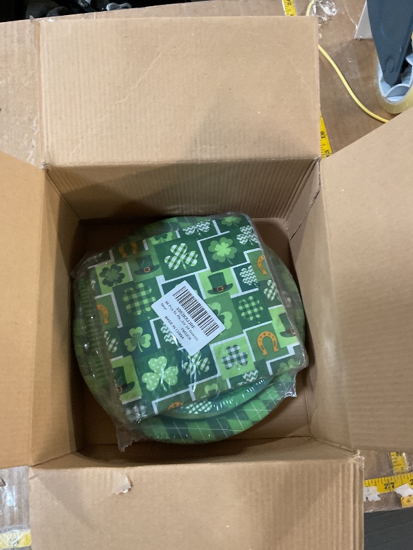 Photo 1 of ***(MISSING PARTS)***
Gatherfun Irish Shamrock Themed Tableware Set, Paper Plates & Napkins for 50, St. Patrick's Day Party Decorations, Disposable, Green, Decorative Plates, Pack