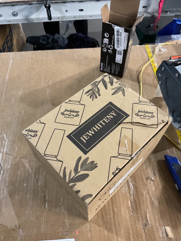 Photo 1 of JEWHITENY 45PCS Gel Nail Polish Kit with U V Light LED Nail Lamp 40 Colors Gel Nail Polish Set Manicure Tools All-In-One Nail Gel Kit