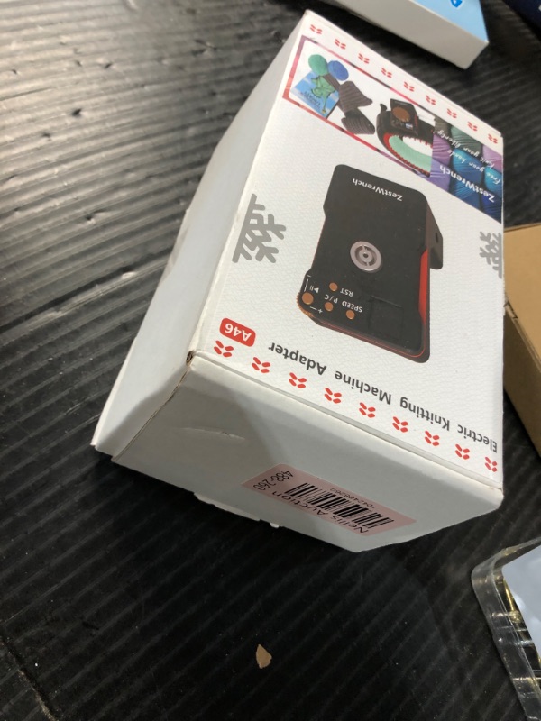 Photo 1 of [2025 Upgrade] ZestWrench Electric Knitting Machine Adapter for addi Express King Size Knitting Machine 46 Needles,addi Knitting Machine Automatic Accessories?LCD Panel & Row Counter