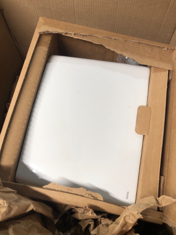 Photo 1 of ****PARTIAL SET***FACTORY SEALED*** Drake Elongated 1.6 GPF 2-Piece Toilet (Less Seat) - Cotton White CST776CSFG#01 Toto