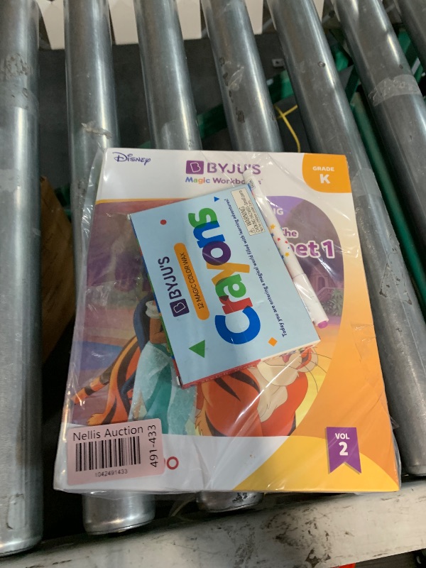 Photo 1 of BYJU’S Learning Kit: Disney, Kindergarten Premium Edition for iPhone & iPad (App + 10 Workbooks) Ages 4-6 - Featuring Disney & Pixar Characters-Letter Sounds, Sight Words & Numbers-Osmo base included

