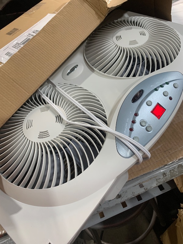 Photo 1 of (used) Bionaire Thin Window Fan with Manual Controls(BWF0502M-WM)