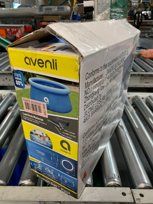 Photo 1 of 6ft x 29in Inflatable Swimming Pool Outdoor Above Ground Pool,Top Ring Blow Up Pool Easy Set