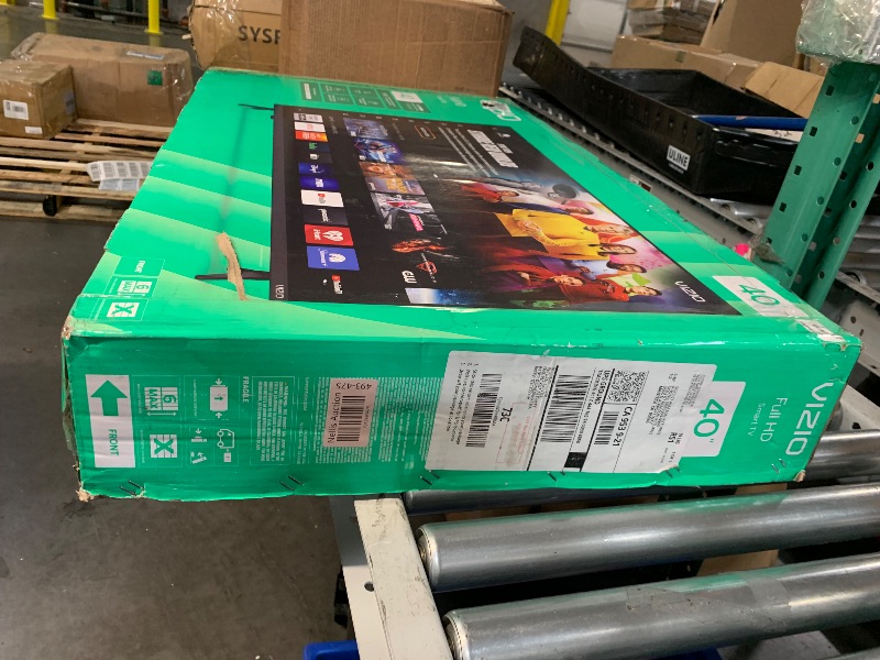 Photo 1 of ***PARTS ONLY***VIZIO 40-inch Full HD 1080p Smart TV with DTS Virtual: X, Alexa Compatibility, Google Cast Built-in, Bluetooth Headphone Capable, (VFD40M-08 New)