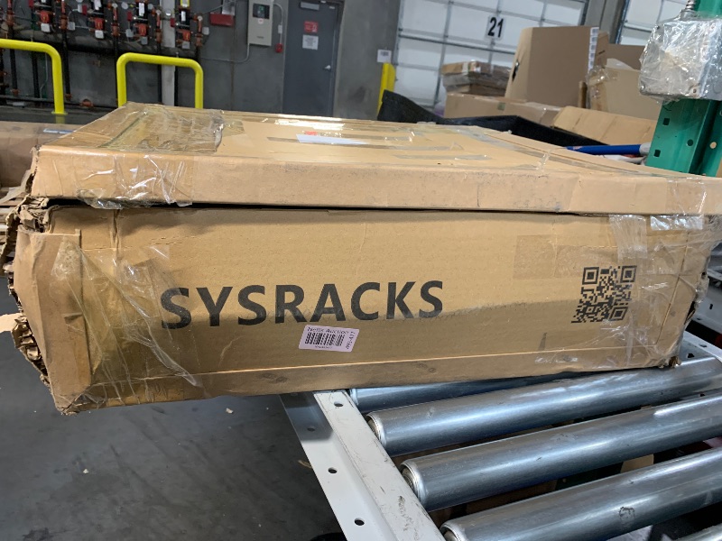 Photo 1 of ***NON REFUNDABLE/ PARTS ONLY*** Tecmojo 15U Wall Mount Rack Network Cabinet for 19" IT Equipment,with Lockable Glass Door and Side Panels,Cooling Fan,17.7inch Depth,Black (15U)