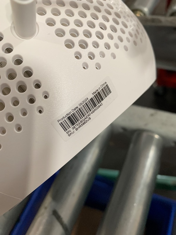 Photo 1 of (NOT WIFI ENABLED) (POWER TESTED) (MISSING FILTER) Sans HEPA 13 Air Purifier - White - 1560ft² Ultra-Quiet Home Air Purifier, Pre-Filter, Activated Carbon, UV-C Light, Protect from Odors, Smoke, Pollutants, Allergens, Dust, Dander, Harmful Chemicals