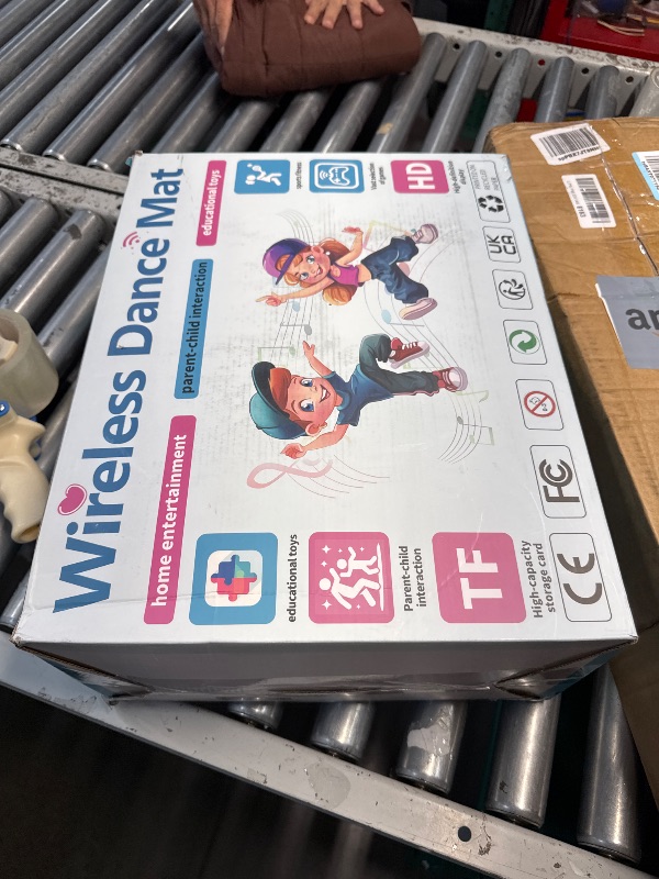 Photo 1 of (MATS ONLY) (MISSING ACCESSORIES) OZLET HDMI Dance Mat 64GB Storage, 1000 Games,885 Songs,81 MTV Videos.Dance pad Combines Dance, Yoga, Aerobics, Running, Sports, and Puzzle Games A Prestigious Gift for Boys & Girls. Flannel Material