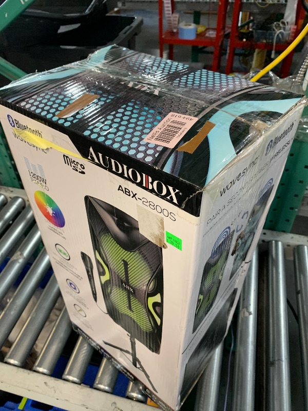 Photo 1 of Audiobox Dual 8" Woofer Rechargeable Tower Speaker