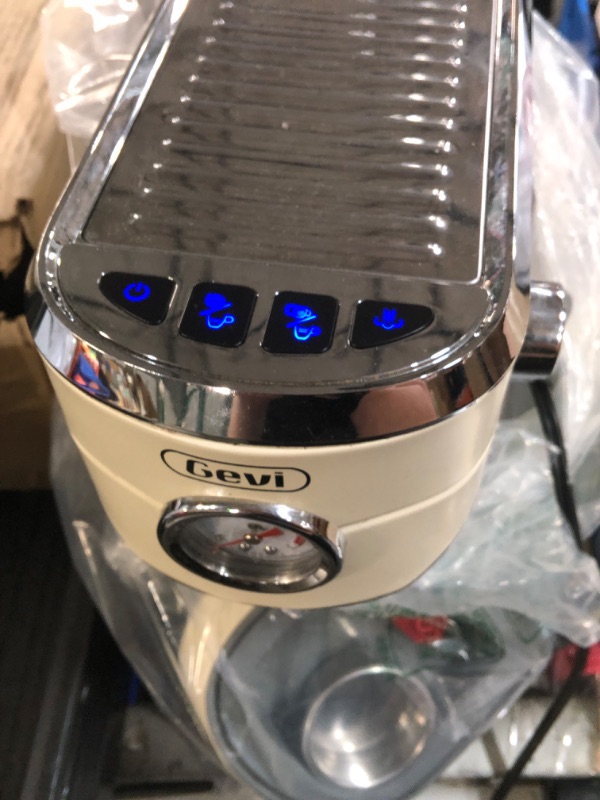 Photo 1 of 
Gevi Commercial Espresso and Coffee Makers, Professional Espresso Maker Latte Machine with Milk Frother, Stainless Steel Expresso Coffee Machines for Home, Compact Cappuccino Machine, Great Gift
