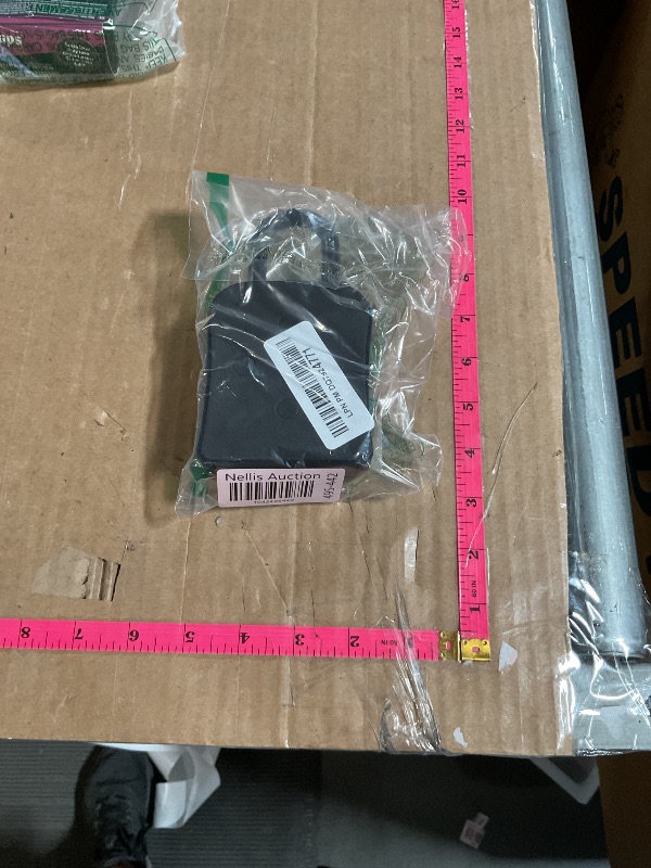 Photo 1 of (Used)Puroma Key Lock Box, Portable Combination Lockbox Wall-Mounted Key Storage Box for House Keys, Resettable Code Safe Security Lock Box for Home, Office