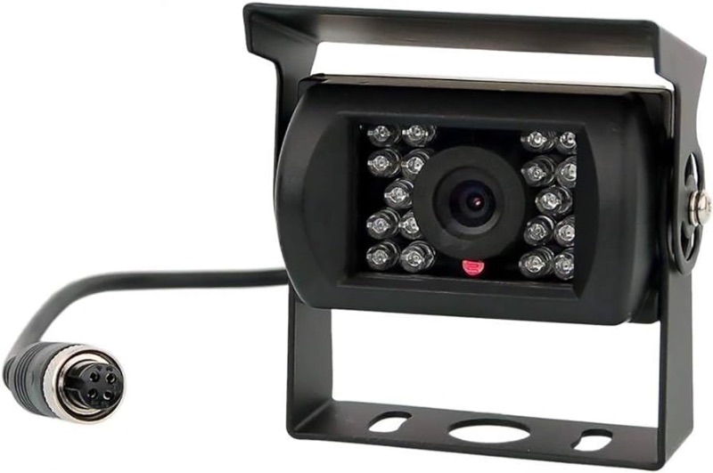 Photo 1 of 
Backup Camera, Reversing Camera, Waterproof Night Vision Wide View Angle Rear View Camera with 4 Pin GX12-4 Connector for RV Camper Truck Trailer Bus Van