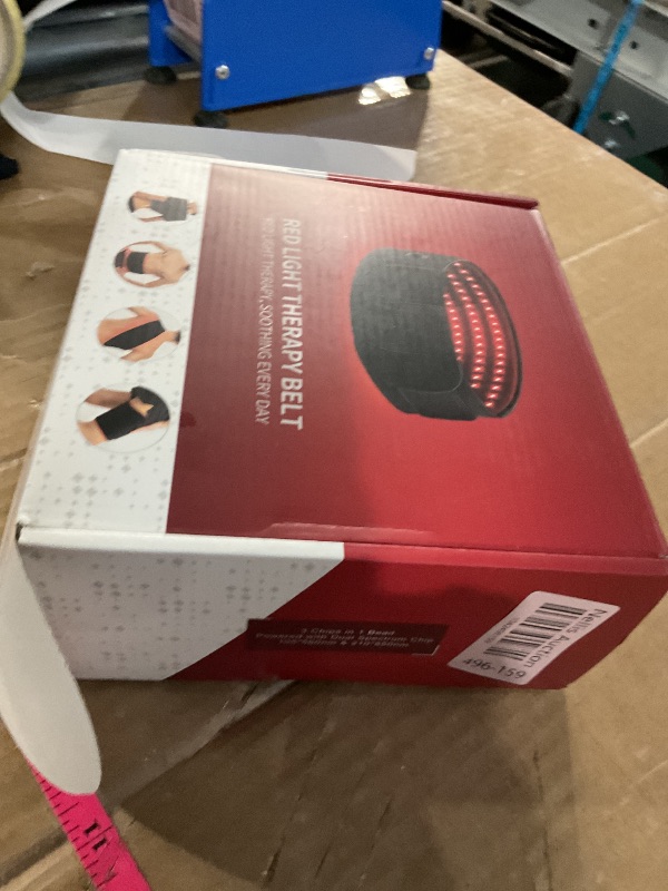 Photo 1 of Red Light Therapy for Body, Infrared Light Therapy for Shoulder Waist Muscle Pain Relief, Upgraded 3 in 1 Led Beads, 660nm Red Light &850nm Near Infrared Light Therapy Belt Wrap Timer Remote Control