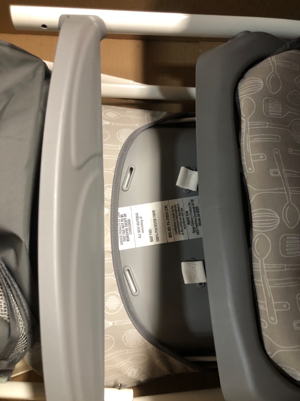 Photo 1 of (Used)Graco Slim Snacker High Chair, Ultra Compact High Chair, Whisk