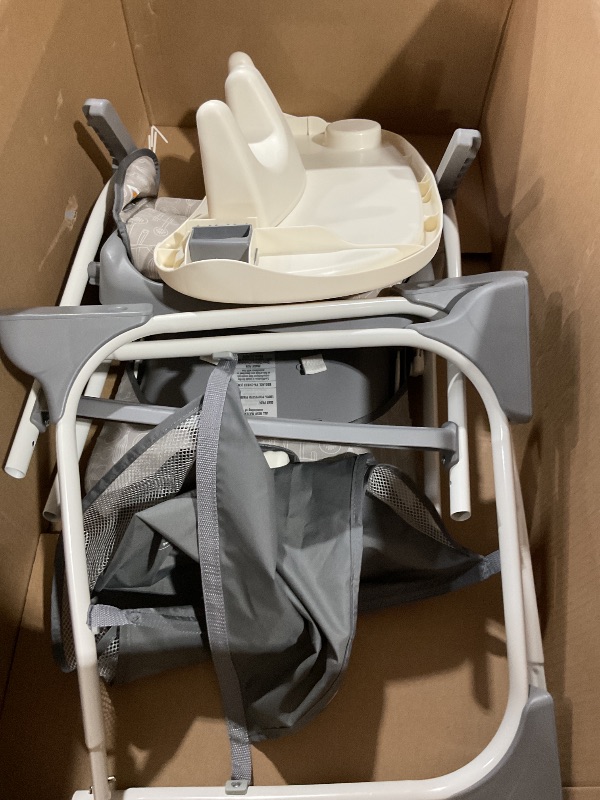 Photo 1 of (Used)Graco Slim Snacker High Chair, Ultra Compact High Chair, Whisk