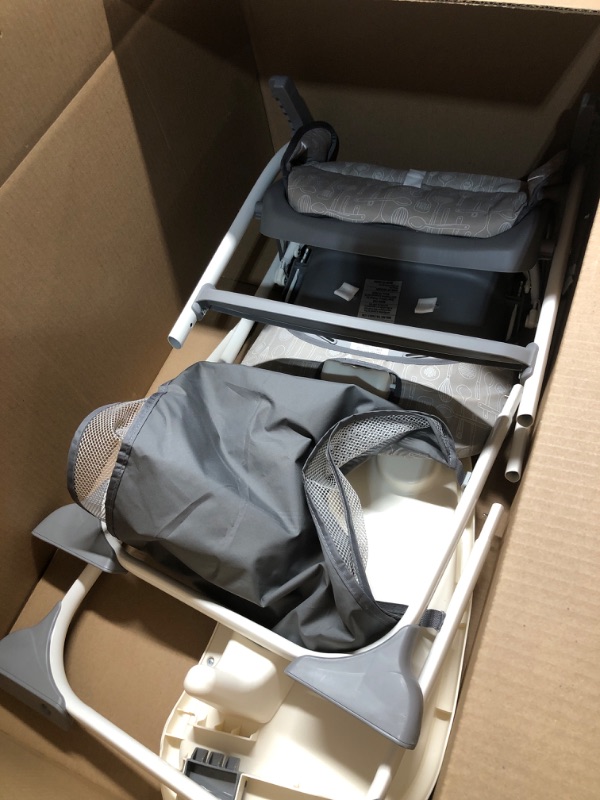 Photo 1 of (Used)Graco Slim Snacker High Chair, Ultra Compact High Chair, Whisk