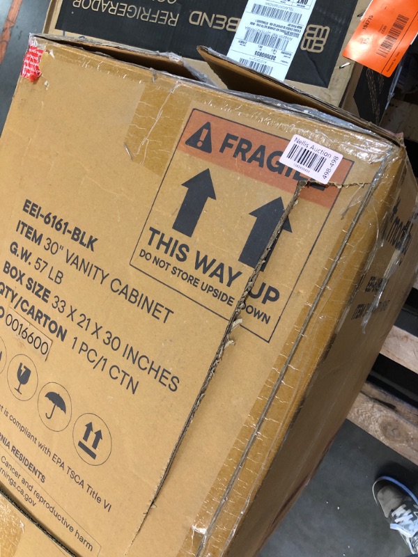 Photo 1 of ** FACTORY SEALED**Modway Awaken Bathroom Vanity Cabinet, 30", Black