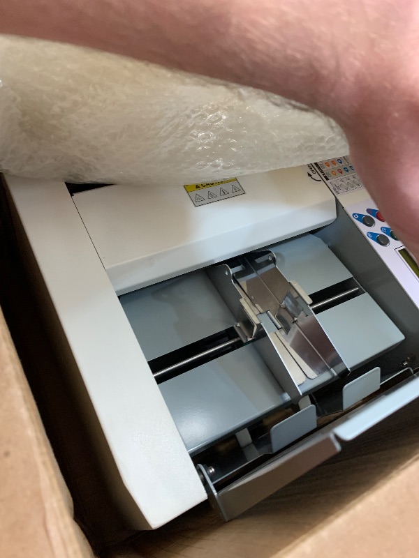 Photo 1 of (used)(damaged)(missing manual) Formax FD 300 Document Folder, LCD Control Panel with 3-Digit Resettable Counter, Folds Up to 7400 Sheets per Hour