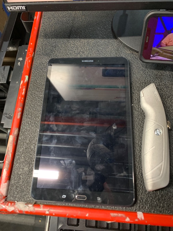 Photo 1 of ***CHECK CLERK COMMENTS*** Samsung Galaxy Tab A 10.1in 16GB (Wi-Fi), Black 